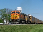 BNSF 546  WB Autorack